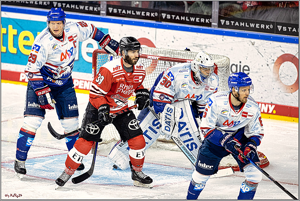 PENNY DEL Viertelfinale Spiel 6;  Koelner Haie - Adler Mannheim; Koeln, 26.03.2023